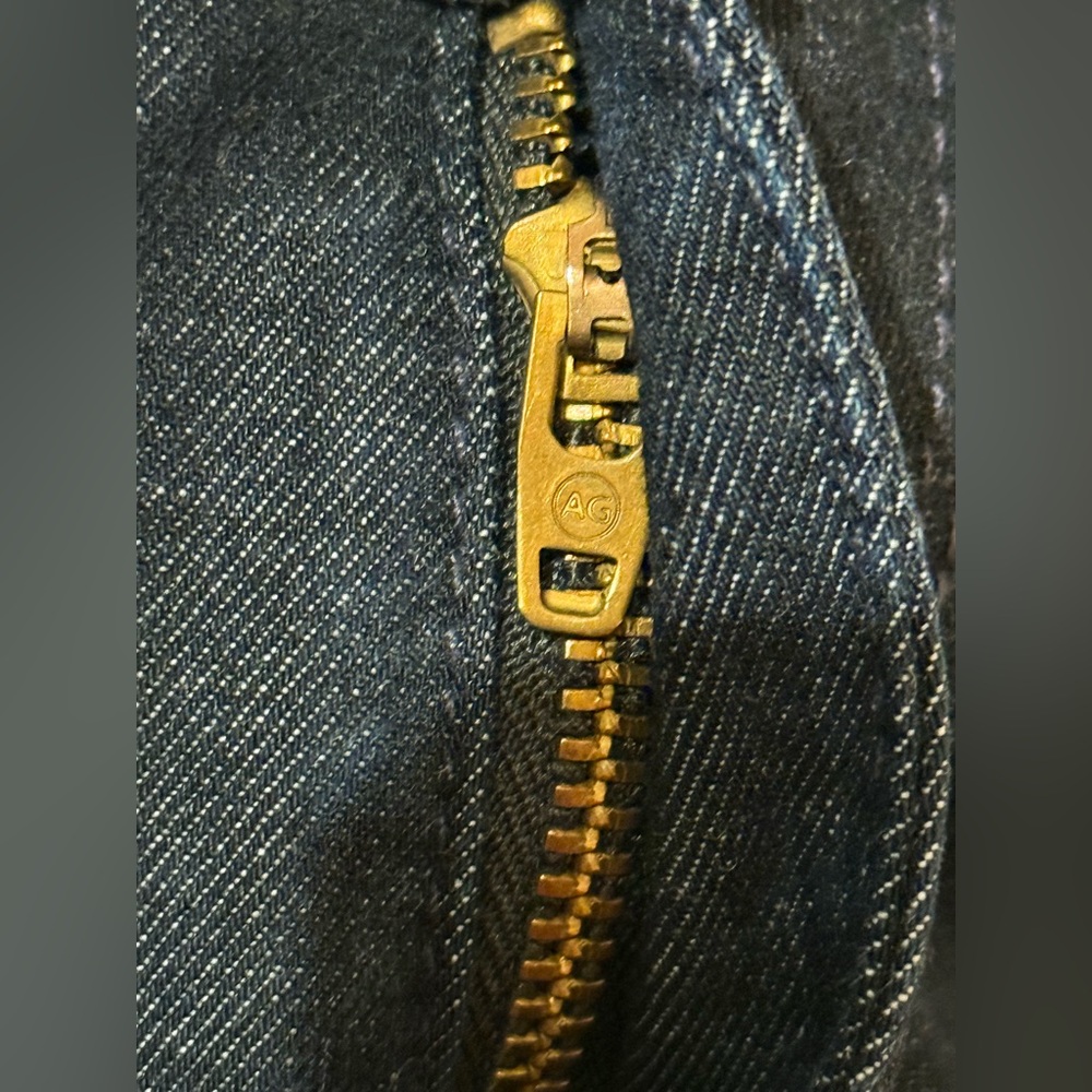 AG Adriano Goldschmied The Prima Ankle Mid Rise Cigarette Jeans Concord Size 25 - Picture 8 of 13